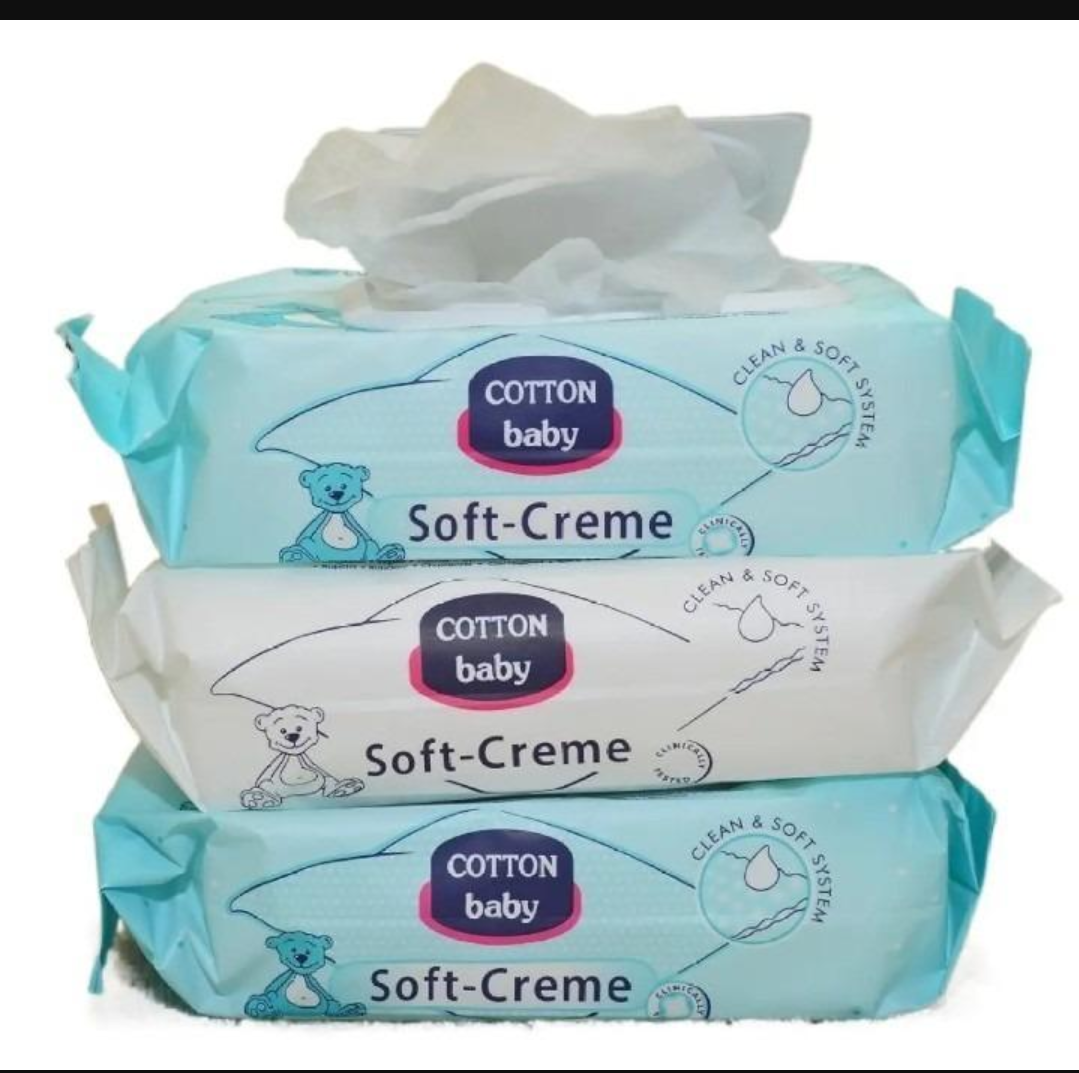 Baby Antibacterial Wipes of 3Packs