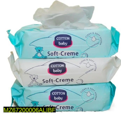 Baby Antibacterial Wipes of 3Packs