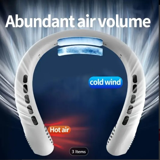 SUPER COLD Portable Mini USB Charging Air Circulator Fan - Silent, Adjustable Wind Speed, 1 Second Hot Air to Cold Air