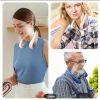 SUPER COLD Portable Mini USB Charging Air Circulator Fan - Silent, Adjustable Wind Speed, 1 Second Hot Air to Cold Air